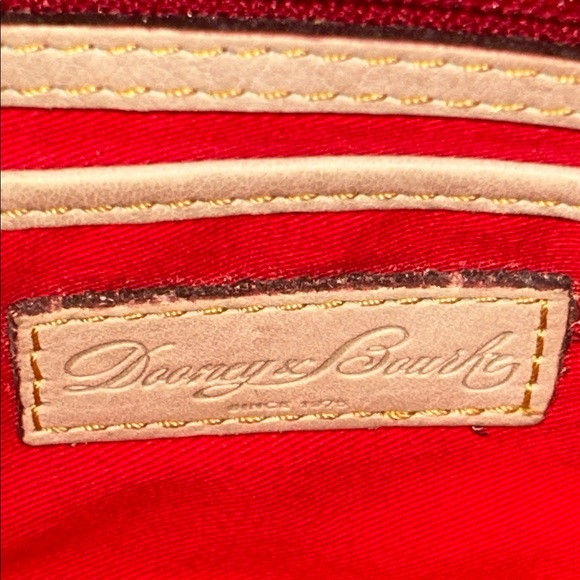 Dooney & Bourke Florentine Medium Satchel with Gold Accents - Picture 13 of 17